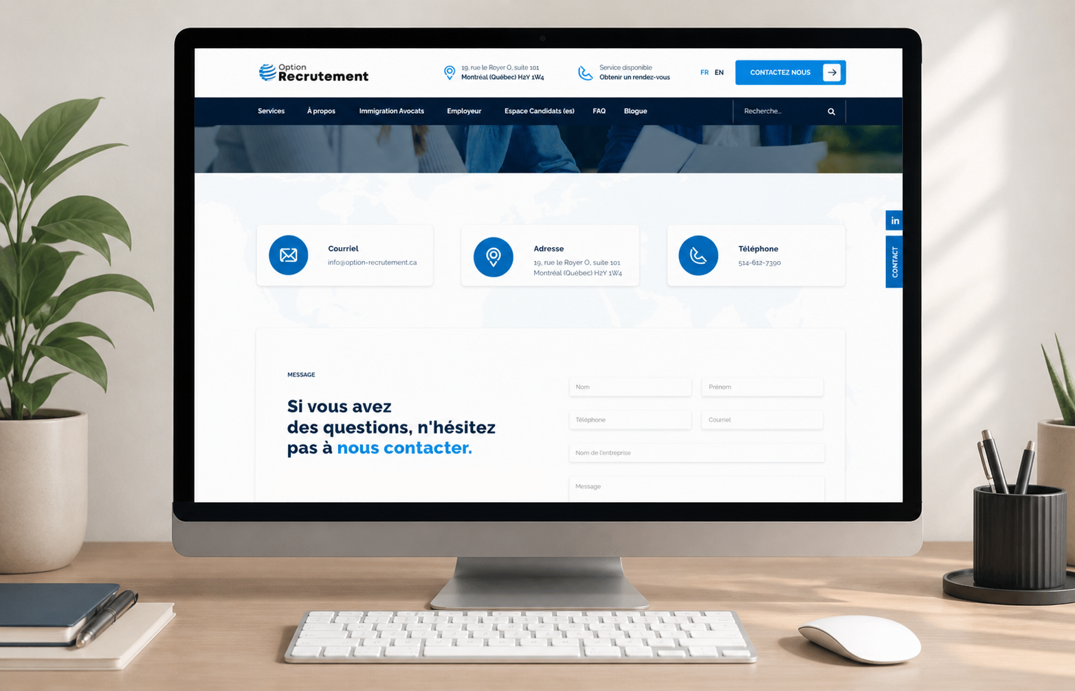 Option Recrutement — visuel 1
