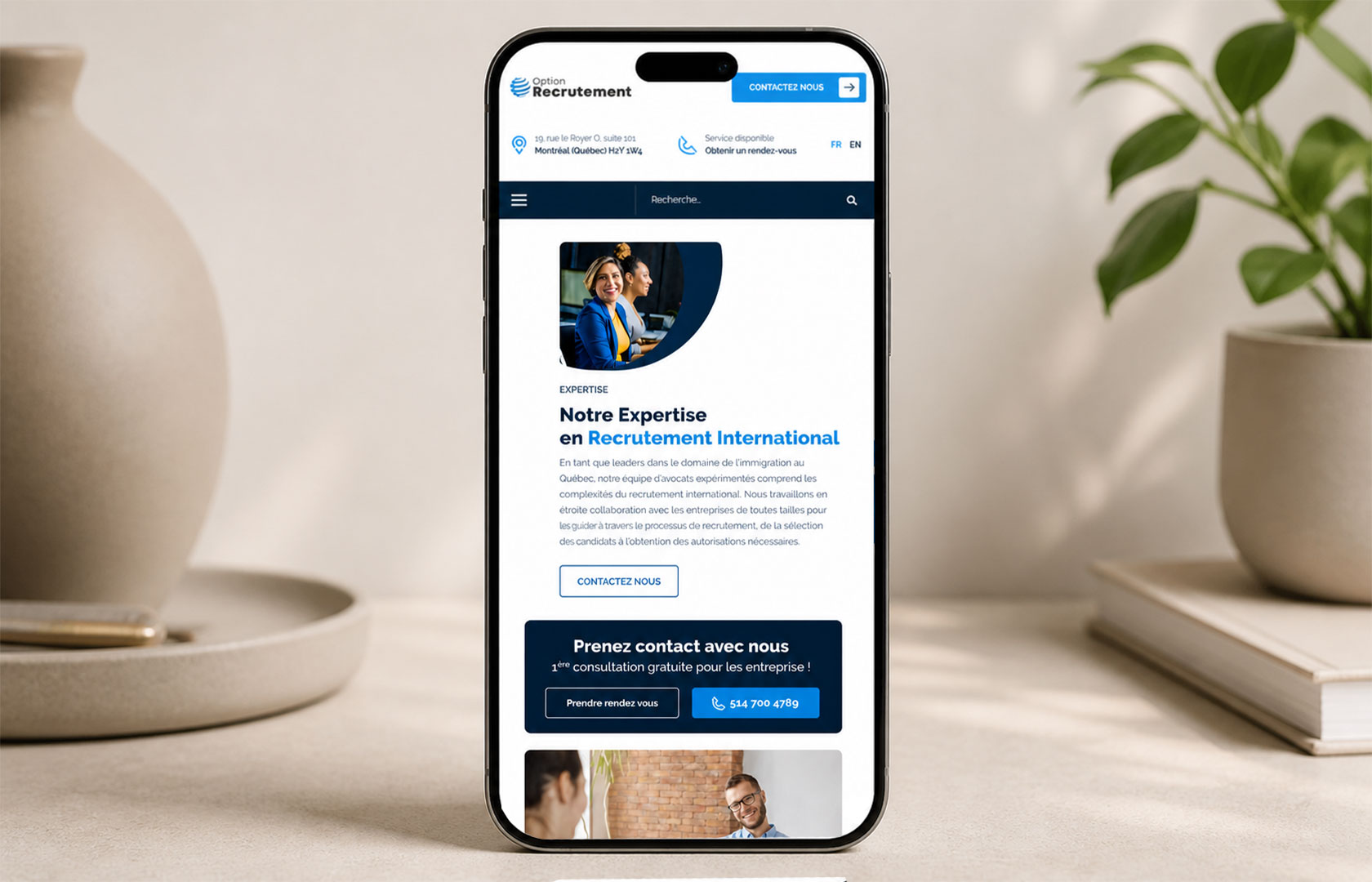 Option Recrutement — visuel 2